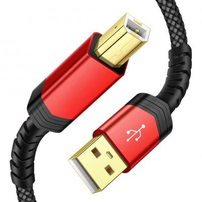 USB 2.0 AM to BM printer cable