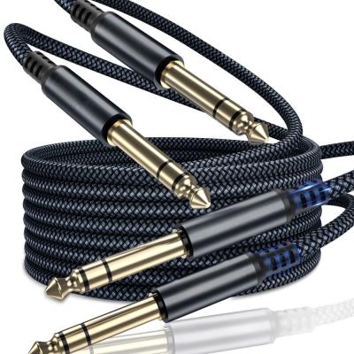 6.35 MM TO 6.35 MM Stereo Audio Cable
