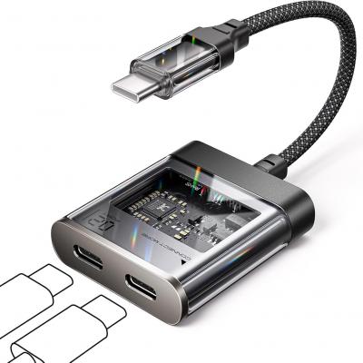 2 in 1 USB C Headphone and Charger Adapter